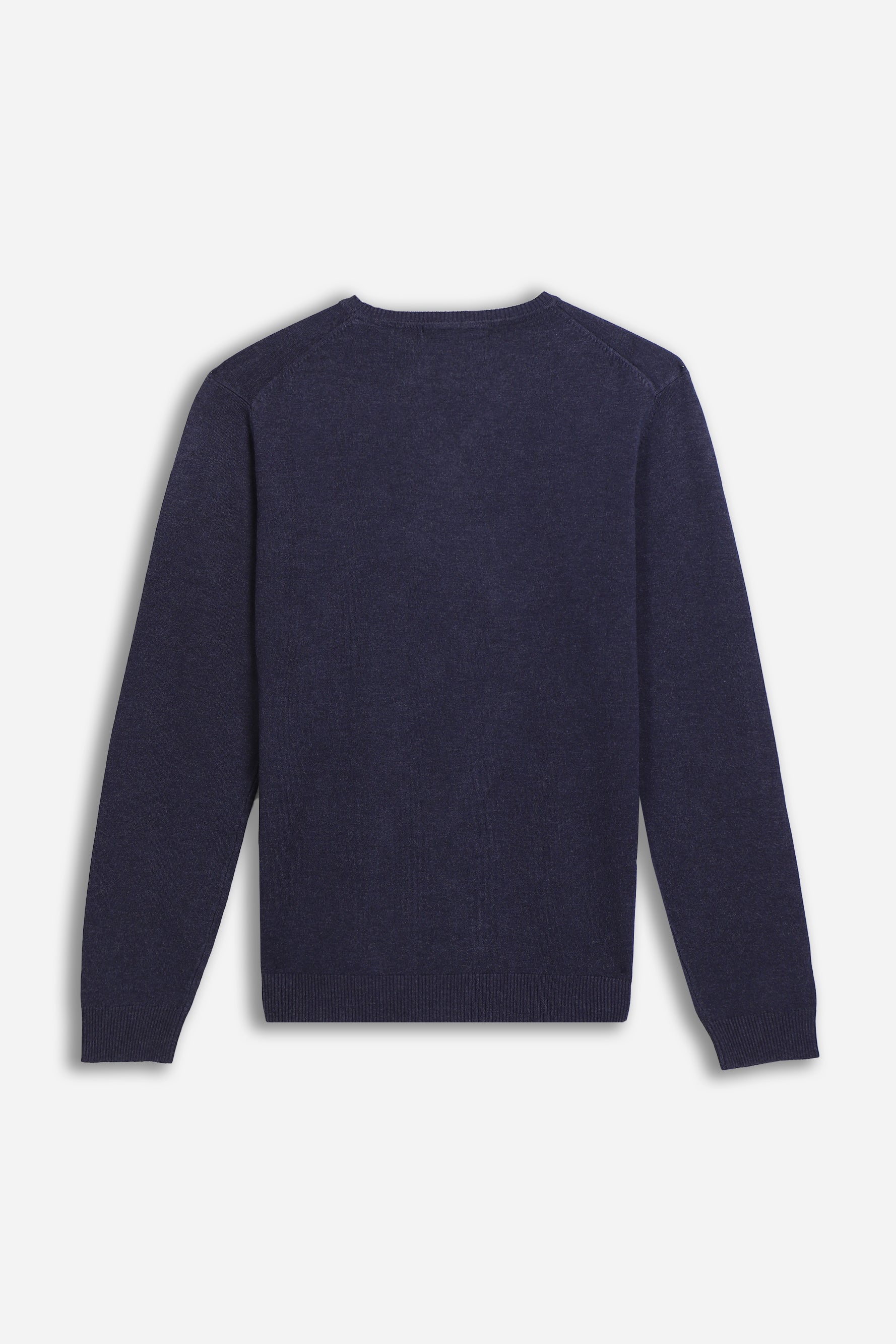 MAGLIA GIROCOLLO IN VISCOSA NYLON M-DENIM