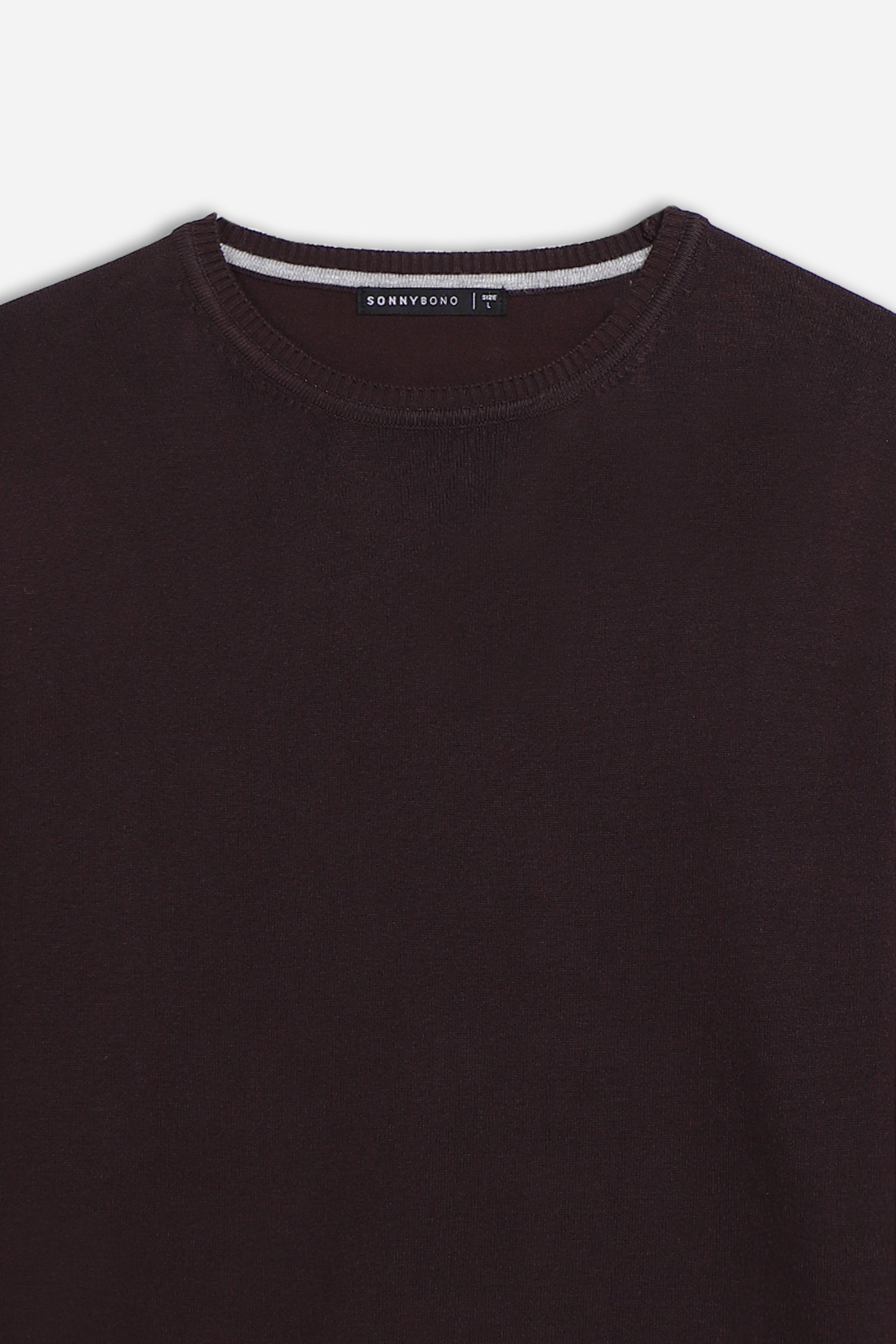 MAGLIA GIROCOLLO IN VISCOSA NYLON MORO