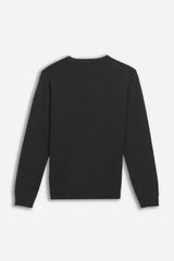 MAGLIA GIROCOLLO BASIC NERO - Sonnybono