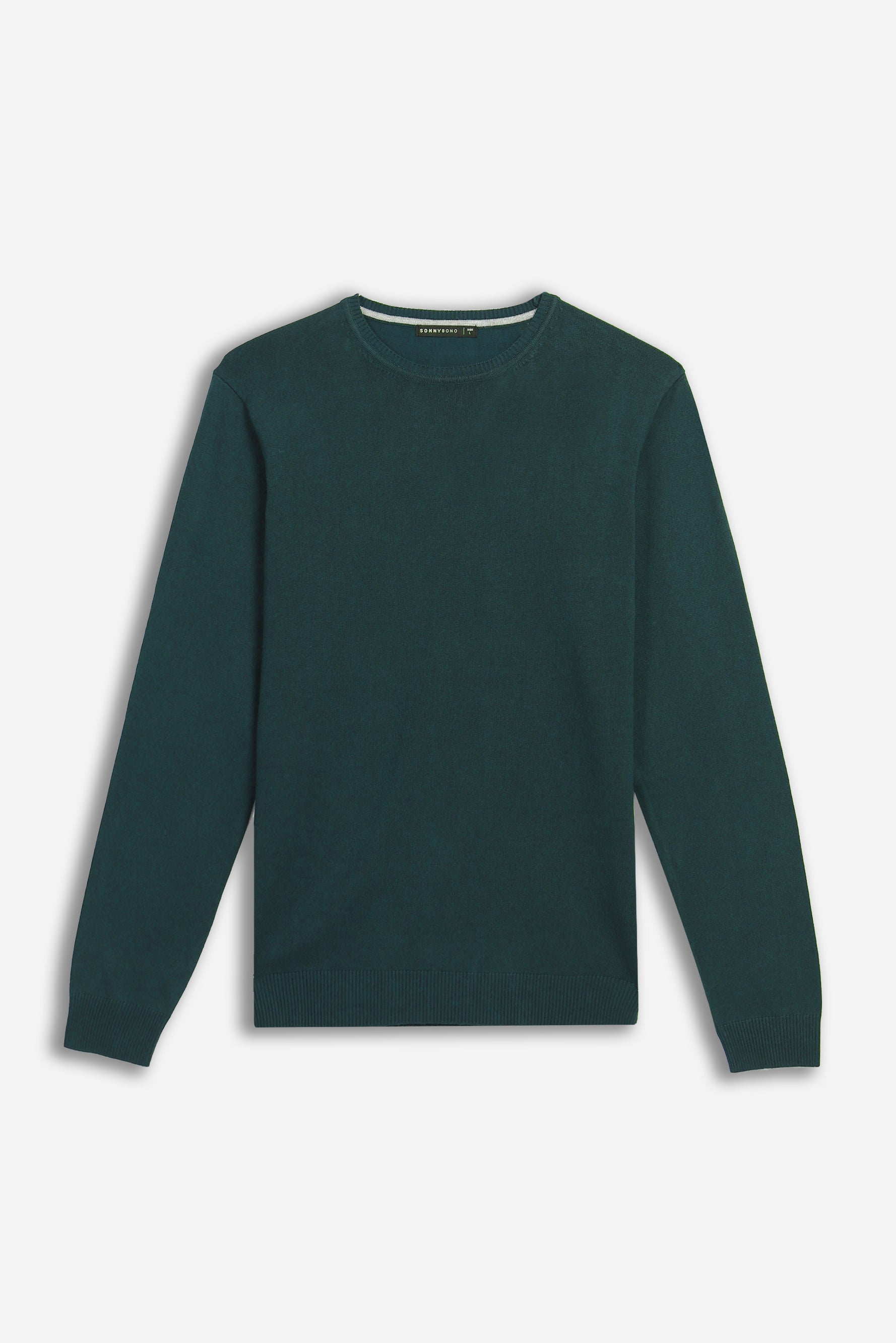 MAGLIA GIROCOLLO IN VISCOSA NYLON VERDONE