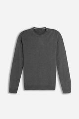 MAGLIA GIROCOLLO BASIC M GRIGIO ANTRACITE