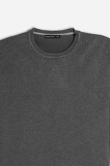 MAGLIA GIROCOLLO BASIC M GRIGIO ANTRACITE
