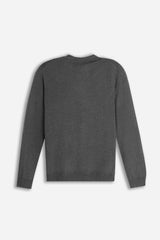 MAGLIA GIROCOLLO BASIC M GRIGIO ANTRACITE