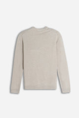 MAGLIA GIROCOLLO BASIC M B.GE CH