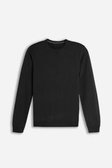 MAGLIA GIROCOLLO BASIC NERO