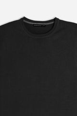 MAGLIA GIROCOLLO BASIC NERO