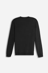 MAGLIA GIROCOLLO BASIC NERO