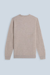 MAGLIA GIROCOLLO CASHMERE LIKE M-BEIGE