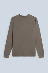 MAGLIA GIROCOLLO CASHMERE LIKE M TORTORA