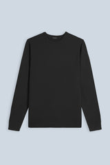 MAGLIA GIROCOLLO CASHMERE LIKE NERO