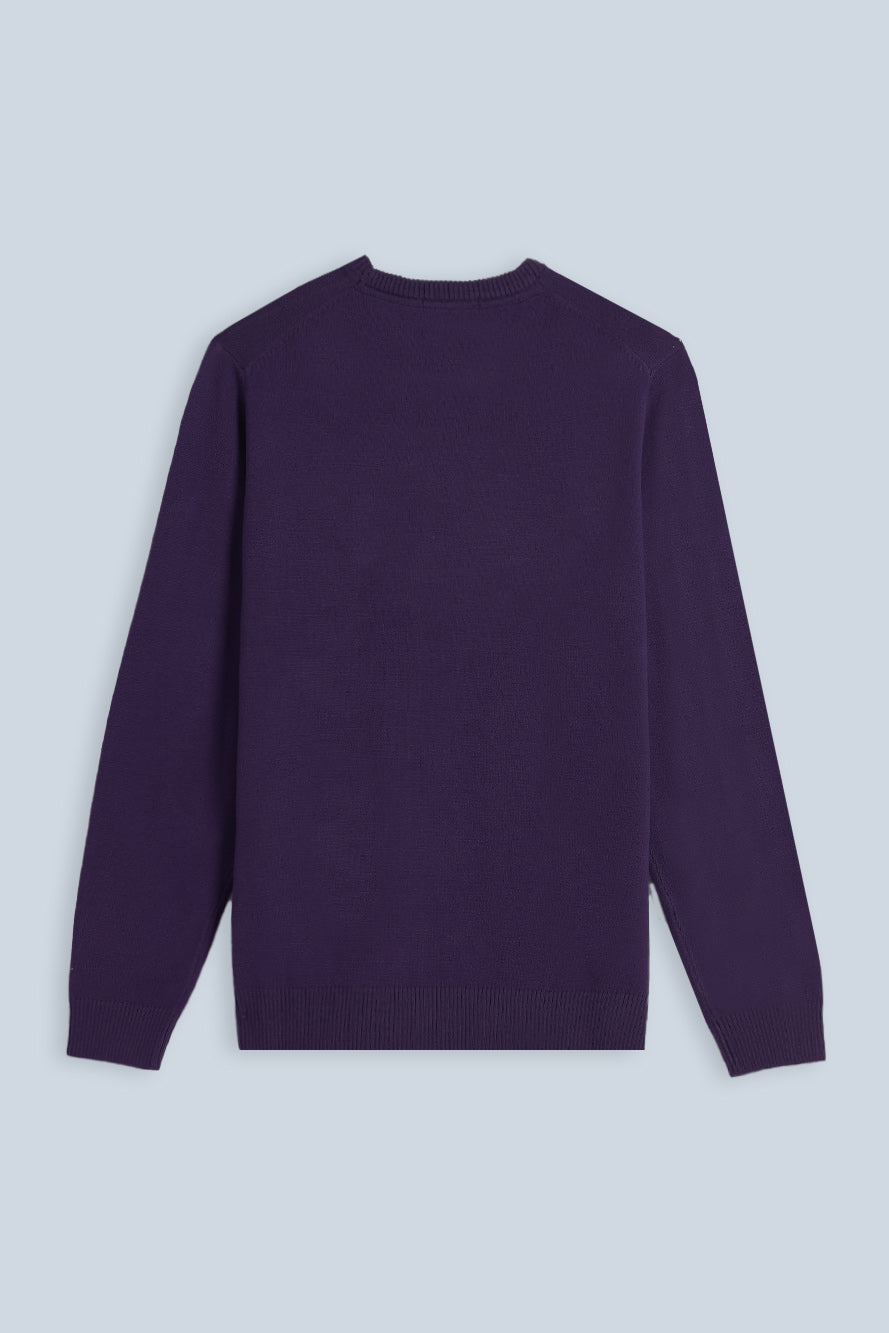 MAGLIA GIROCOLLO CASHMERE LIKE VIOLA