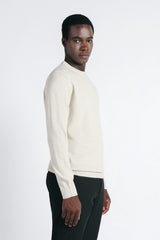 MAGLIA GIROCOLLO CASHMERE LIKE BEIGE CHIARO