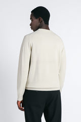 MAGLIA GIROCOLLO CASHMERE LIKE BEIGE CHIARO