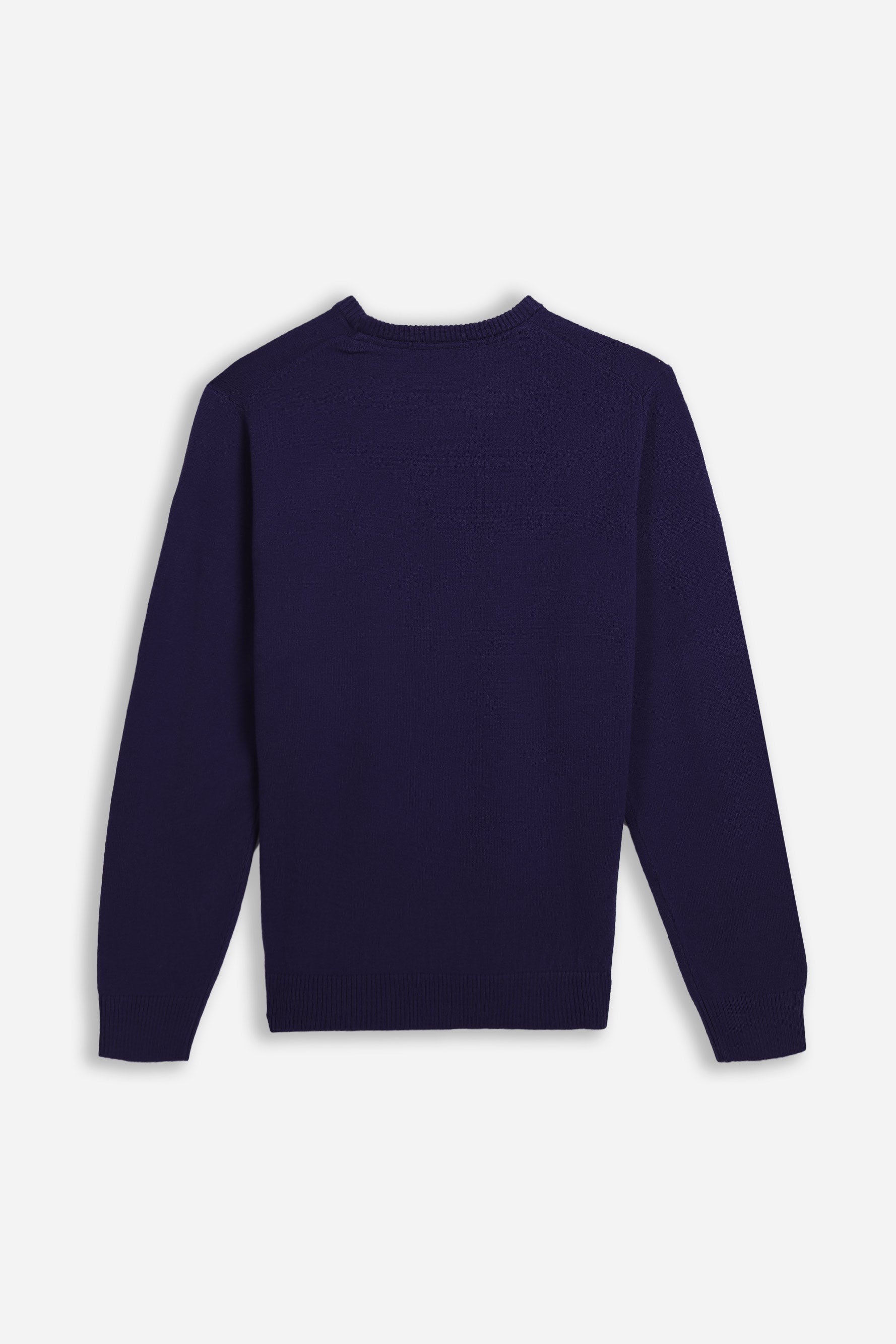MAGLIA GIROCOLLO CASHMERE LIKE INDACO - Sonnybono