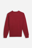 MAGLIA GIROCOLLO CASHMERE LIKE RUBINO - Sonnybono