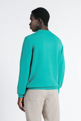 MAGLIA GIROCOLLO CASHMERE LIKE VERDE SMERALDO