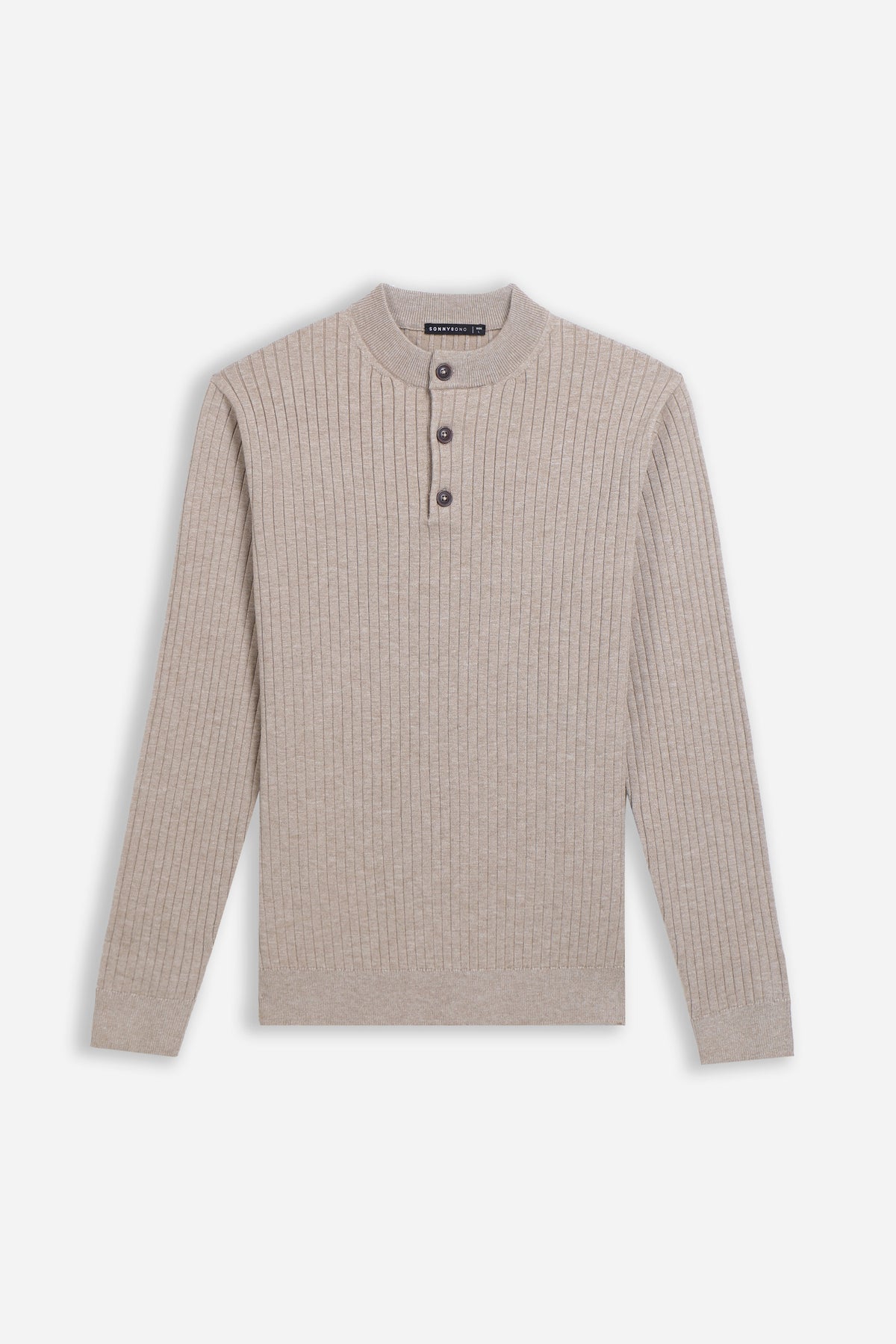 MAGLIA SERAFINO A COSTE BEIGE
