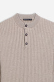 MAGLIA SERAFINO A COSTE BEIGE