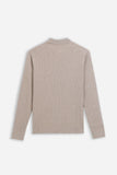 MAGLIA SERAFINO A COSTE BEIGE
