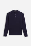 MAGLIA SERAFINO A COSTE BLEU