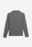 MAGLIA SERAFINO A COSTE GRIGIO MEDIO