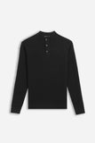 MAGLIA SERAFINO A COSTE NERO