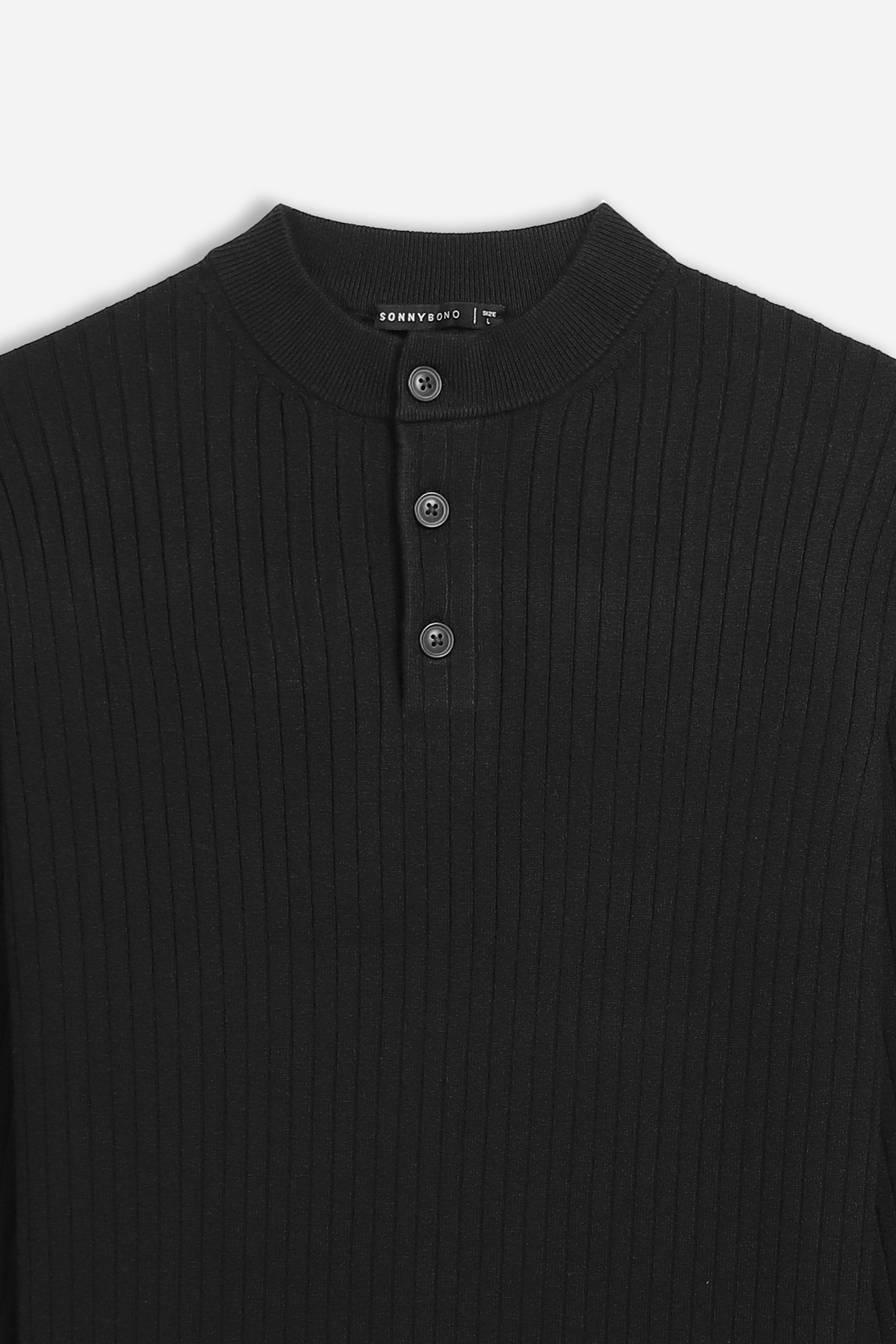 MAGLIA SERAFINO A COSTE NERO