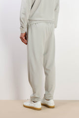 PANTALONE FELPA CON COULISSE AL FONDO GRIGIO GHIACCIO