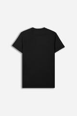 T-SHIRT GIROCOLLO SLUB TASCHINO NERO