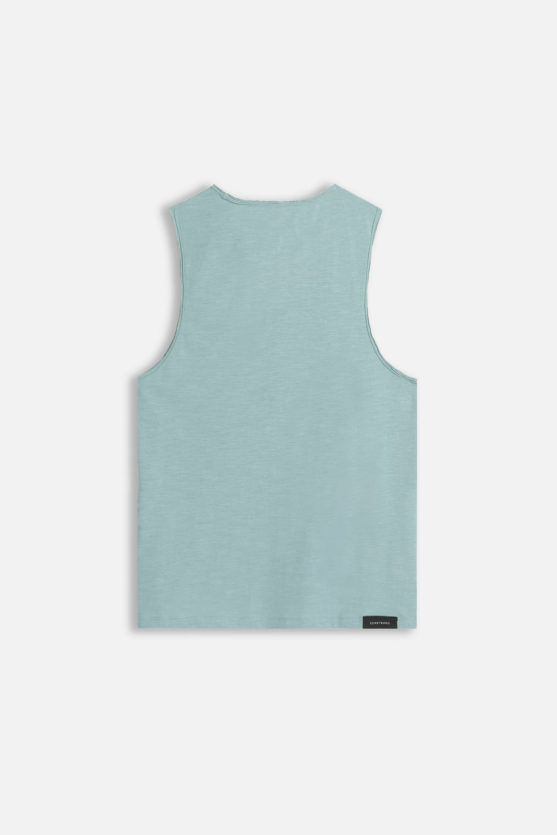 T-SHIRT SMANICATA COTONE SLUB POLVERE