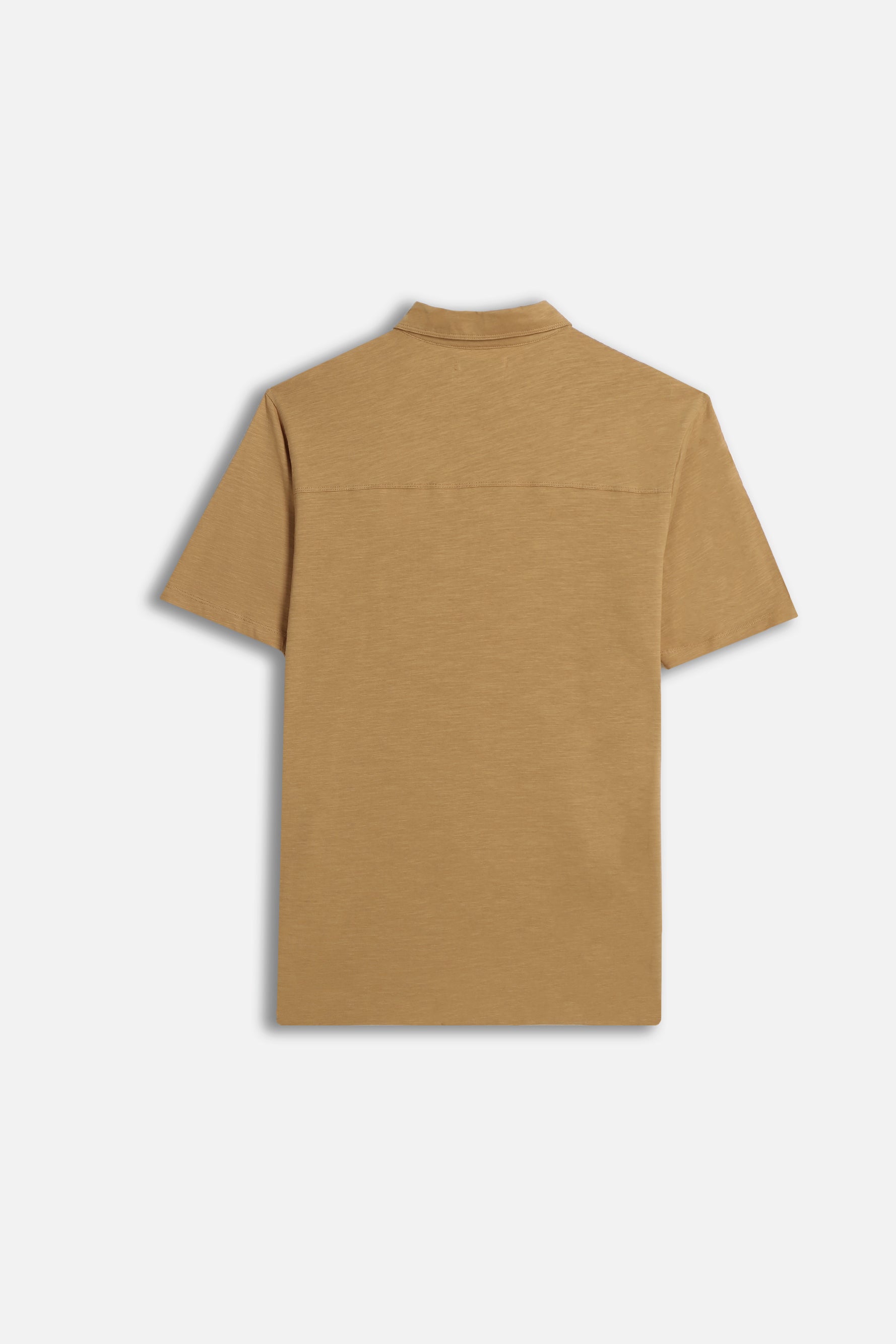 POLO SLUB CON BOTTONI BISCOTTO