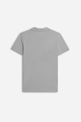 POLO SLUB CON COLLO DERBY GRIGIO SCURO