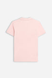 POLO SLUB CON COLLO DERBY ROSA