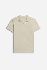 POLO SLUB CON COLLO DERBY TORTORA