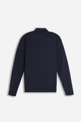 POLO MANICA LUNGA CON BOTTONI BLEU