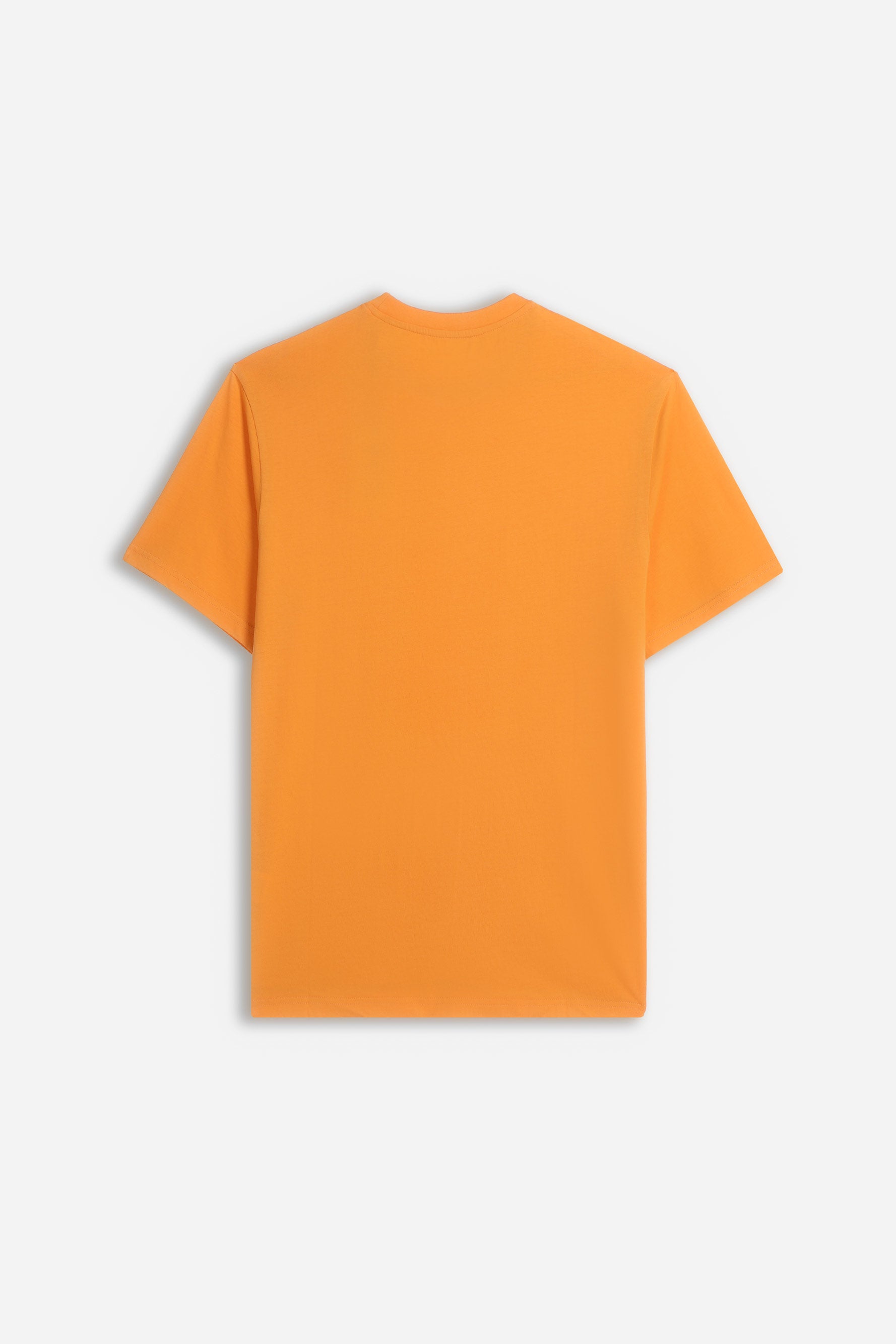 T-SHIRT GIROCOLLO BASIC ARANCIO