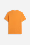 T-SHIRT GIROCOLLO BASIC ARANCIO