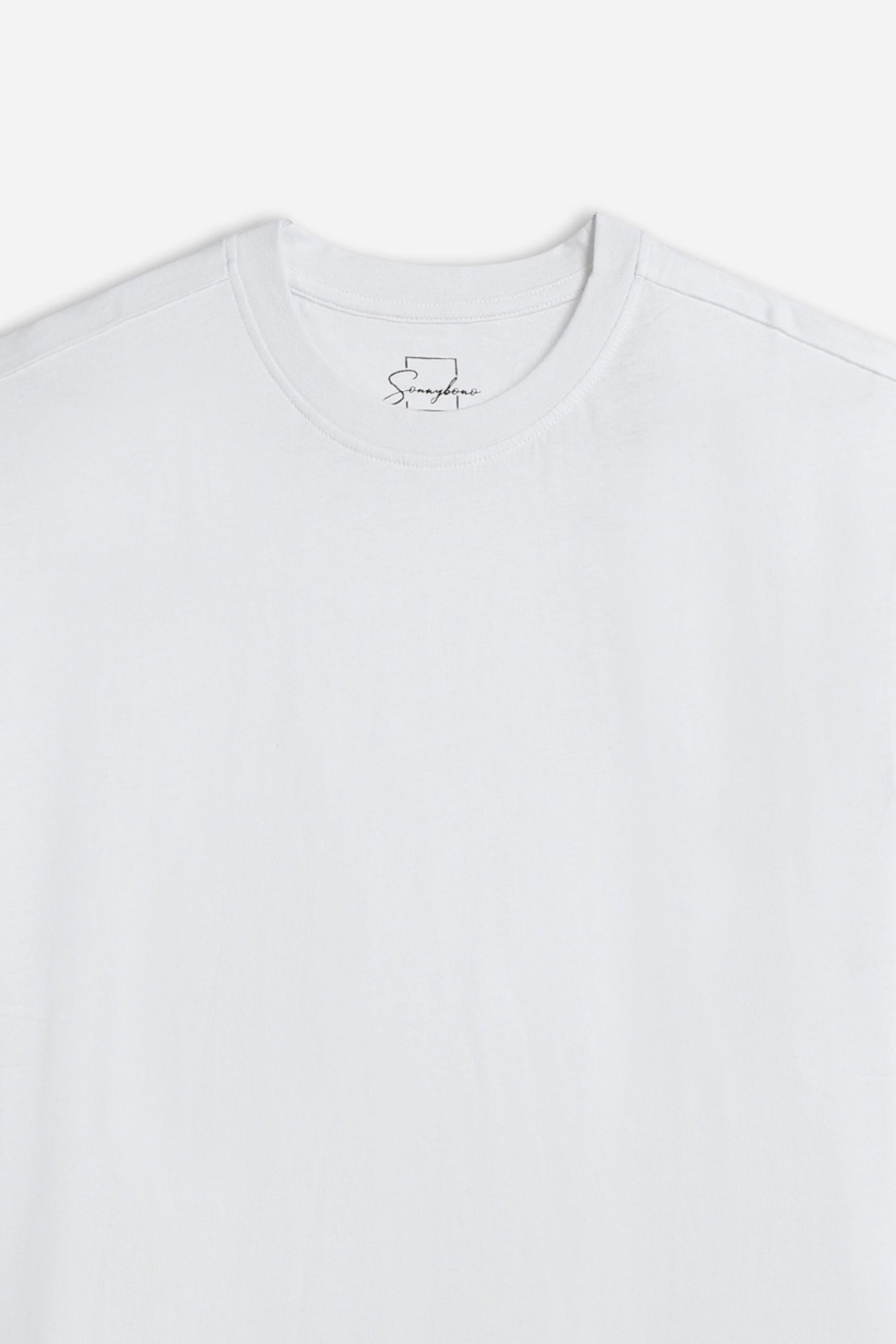 T-SHIRT GIROCOLLO BASIC BIANCO