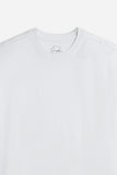 T-SHIRT GIROCOLLO BASIC BIANCO