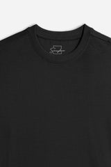 T-SHIRT GIROCOLLO BASIC NERO