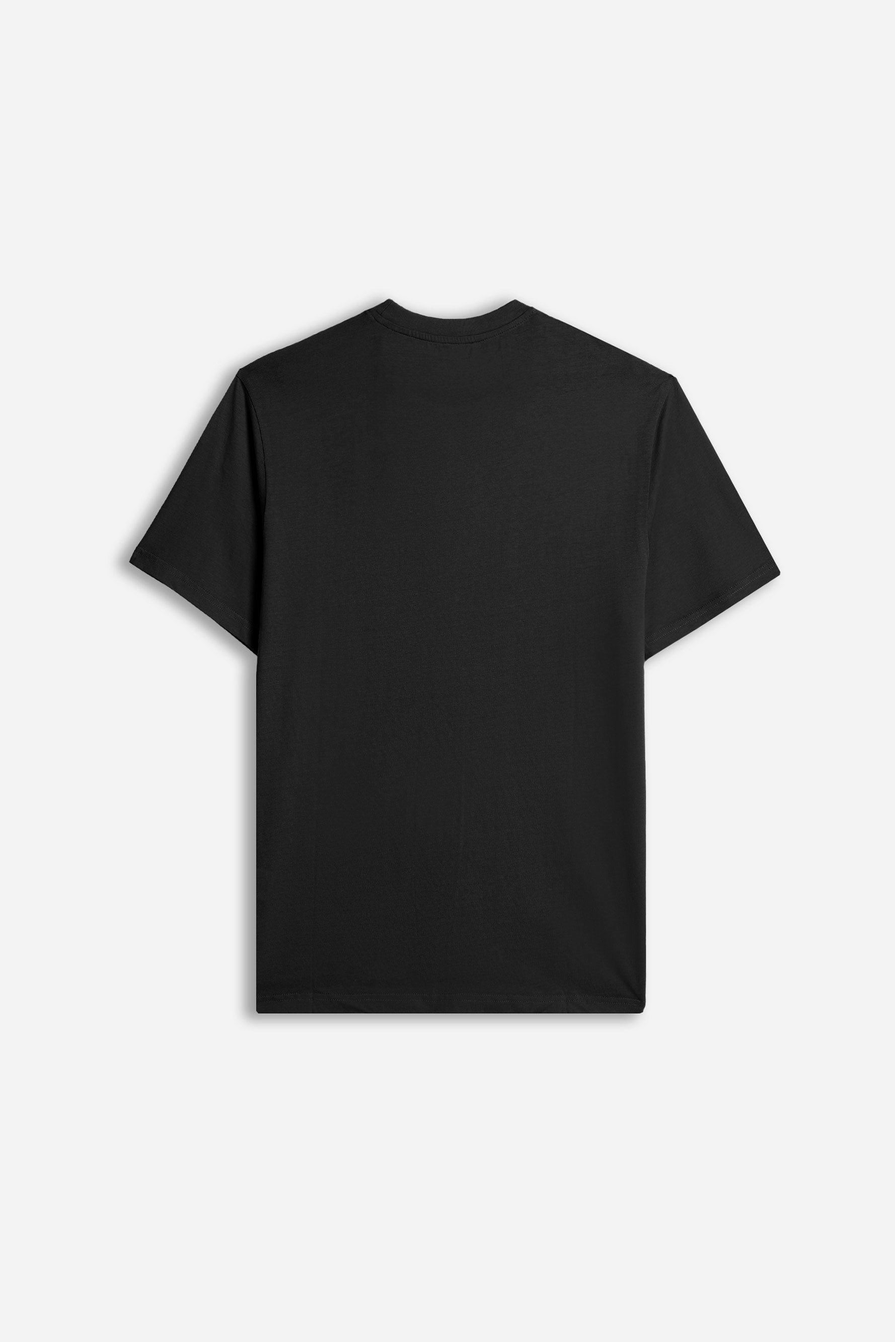 T-SHIRT GIROCOLLO BASIC NERO