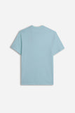T-SHIRT GIROCOLLO BASIC POLVERE