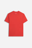 T-SHIRT GIROCOLLO BASIC ROSSO
