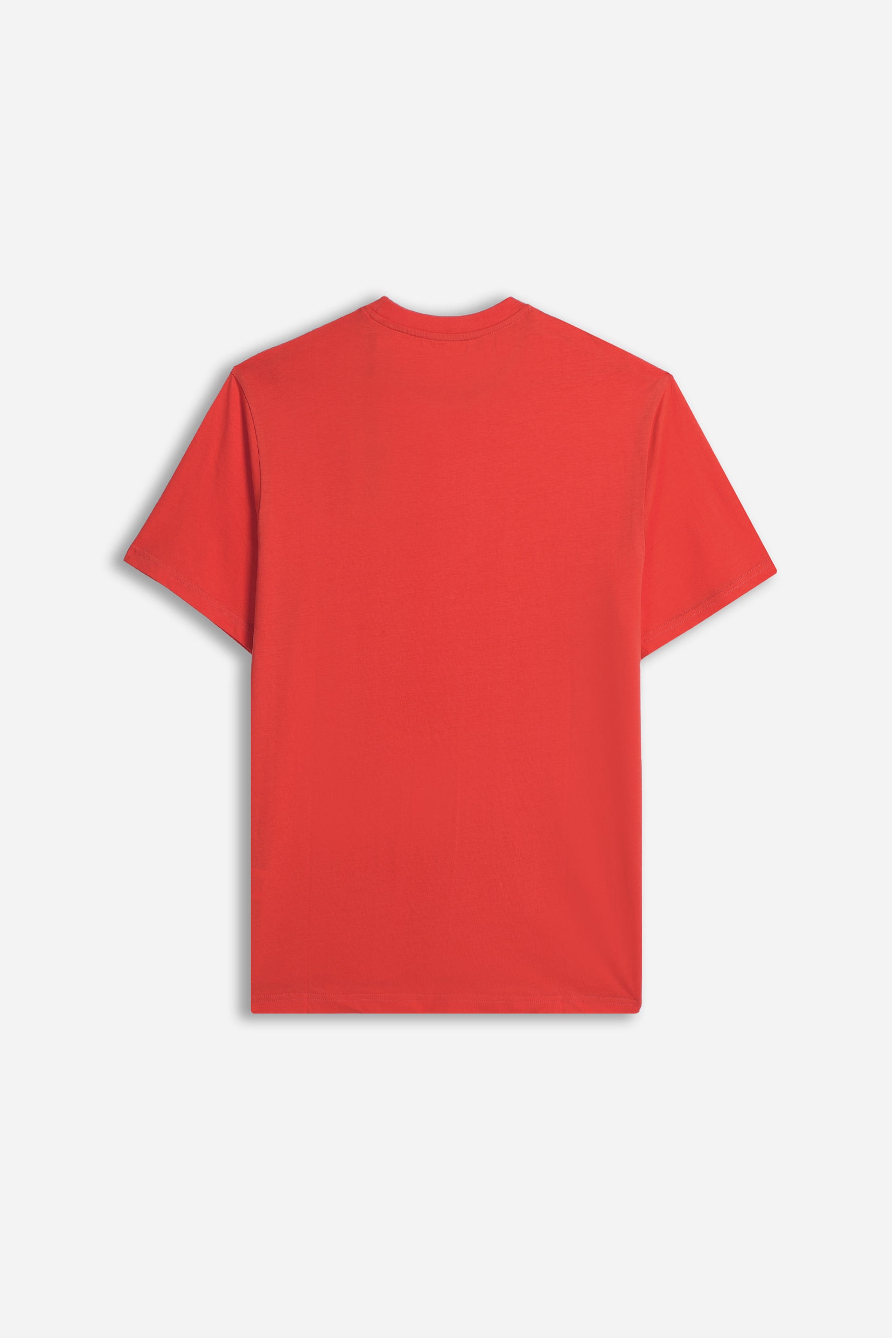 T-SHIRT GIROCOLLO BASIC ROSSO