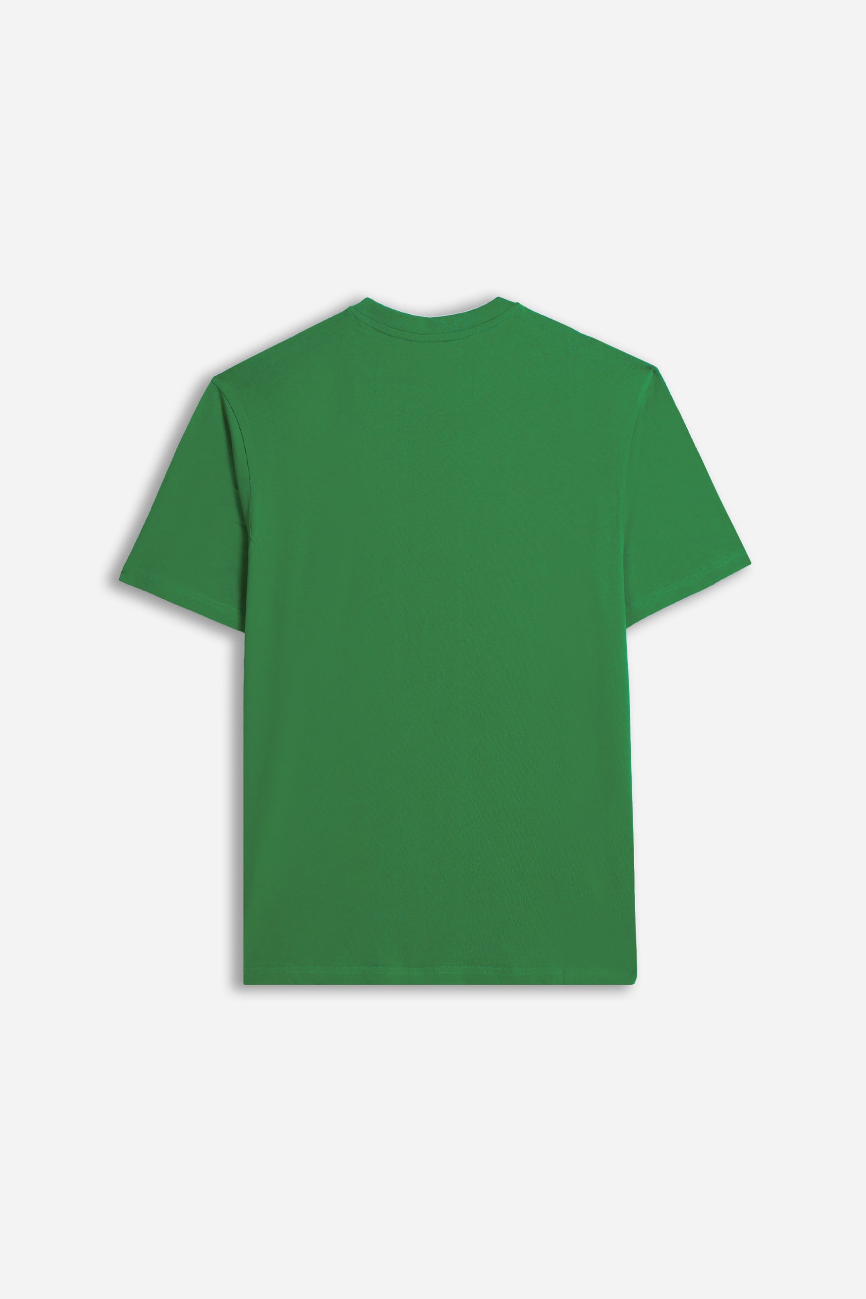 T-SHIRT GIROCOLLO BASIC VERDE