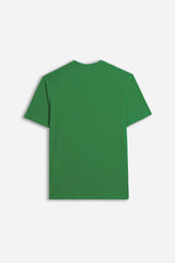 T-SHIRT GIROCOLLO BASIC VERDE