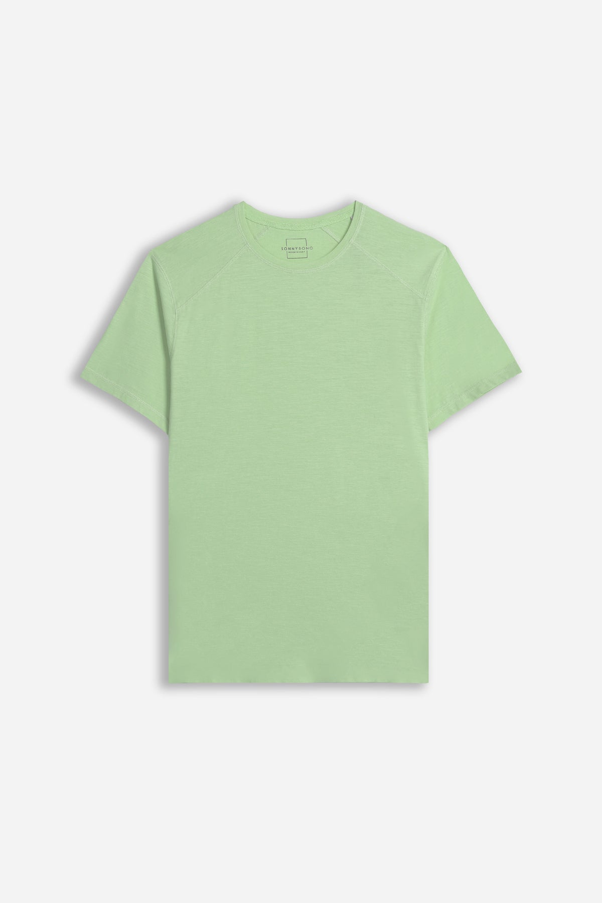 T-SHIRT GIROCOLLO BASIC SLUB SALVIA
