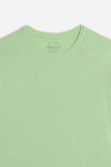 T-SHIRT GIROCOLLO BASIC SLUB SALVIA