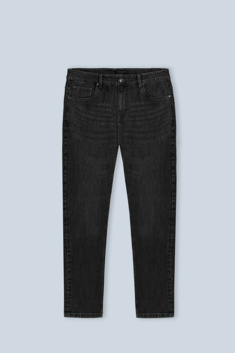 JEANS REGULAR FIT NERO - Sonnybono