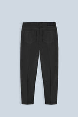 PANTALONI 5 TASCHE IN BULL NERO